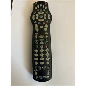 Time Warner Cable Remote Model 1056B01 Black Preowned Tested Great Condition